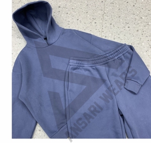 Nuevo Conjunto de Chándal de Invierno de 2 Piezas 2026Whiter: Sudadera con Capucha Oversize y Pantalones Jogger con Pedrería, Ecológico y de Color Liso - Product Image 5