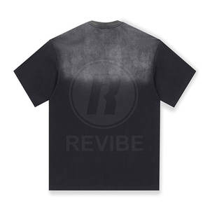 T-shirt délavé au soleil, qualité supérieure, nouveau design, 100% coton respirant, tissu toile, personnalisable pour homme, fabriqué au Pakistan - Product Image 5