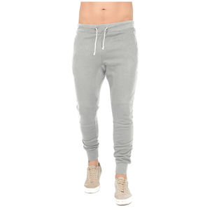 Pantalon de survêtement sport décontracté pour homme, taille mi-haute, avec cordon de serrage, extensible, respirant, en molleton 100% coton, écologique, qualité supérieure - Product Image 3