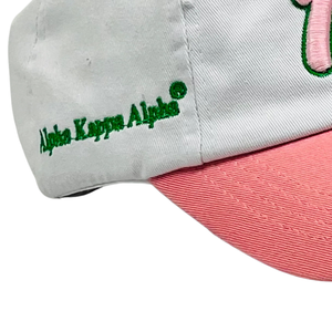1908 White Pink Hat Embroidered Letter Baseball <b>Cap</b> Two Tone Adjustable Cotton Headwear Casual Fashion <b>Vintage</b> Style <b>Cap</b> for Men - Product Image 4