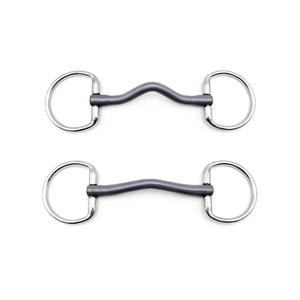 2026 Bocado de caballo de acero inoxidable con anillo en D, tipo brida ecuestre, color plateado, para caballo western, 2026 La mejor calidad - Product Image 6