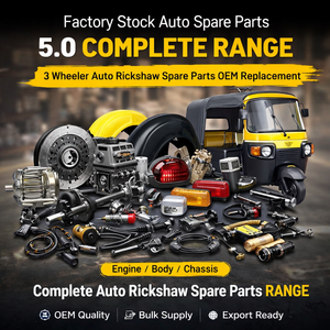 Pièces détachées automobiles en stock d'usine, gamme complète 5.0, pièces de rechange pour auto-rickshaw à 3 roues, remplacement OEM - Product Image 1
