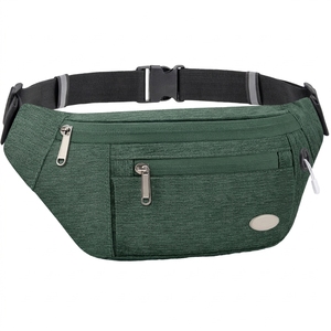 Bolsa de Pecho para Ciclismo y Cinturón de Correr, Multicompartimentos, Deportiva, Bandolera, de Lona - Product Image 4