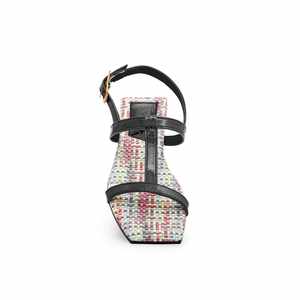 Sandalia Tacón Formal Negro FR5262 - Product Image 1