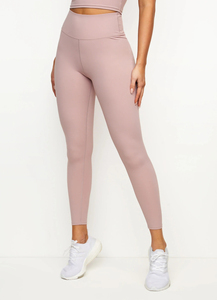 High Waisted Seamless Yoga <b>Leggings</b> Solid Stretch <b>Workout</b> Pants <b>with</b> <b>Pockets</b> Quick Dry for Gym Fitness - Product Image 3