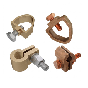 Abrazadera de Tierra de Alta Calidad, Abrazadera de Tubería de Tierra de Alta Resistencia para Sistemas de Puesta a Tierra Eléctrica - Product Image 1