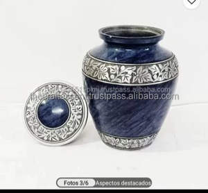 Urnas de Cremación de Latón al por Mayor, Grabadas con Aves, Acabado Brillante, Estilo Americano, 10 Pulgadas, para Cenizas de Adultos, Opciones Multicolores, las Mejores - Product Image 4