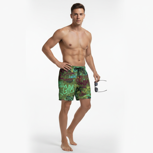 Pantalones Cortos Deportivos para Hombre al por Mayor, de la Mejor Calidad, Cintura Media, Logotipo Frontal, 100% Poliéster, Secado Rápido, Transpirables, para Correr - Product Image 1