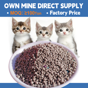 Areia para Gato Premium em Bulk, Argila Esférica Quebrada e Desodorizante, Areia Aglomerante de Bentonita - Product Image 3