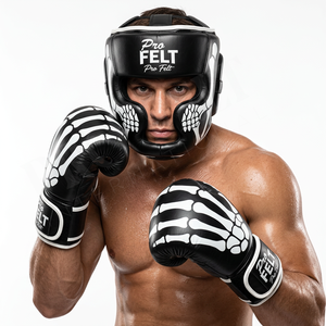 Custom Screen Printed Design Boxing <b>Head</b> Guard Protection Adjustable Laces & Foam Padding Safety MMA Kickboxing Martial Arts Pad - Product Image 3