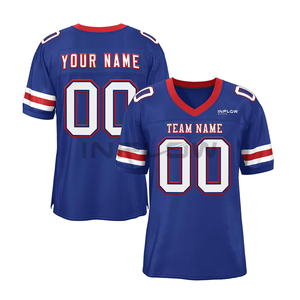 Camiseta de Fútbol Americano Personalizada para Hombre, Uniforme Sublimado Transpirable de Talla Grande para Verano, Mangas Cortas - Product Image 4