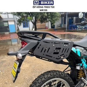 Soporte para Alforjas Laterales de Motocicleta WR155R con Bolsa de Herramientas de Cuero Mbiker, Soporte para Alforjas de Fibra de Carbono, Soporte para Embrague - Product Image 2