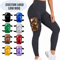 Sac de Cuisse Holographique OEM ODM en Gros, Imperméable, Antidérapant, avec Sangles Réglables, pour Carnaval, Festival, Rave, Concert