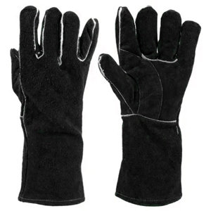 Guantes de Seguridad de Cuero Reforzado de Alta Calidad para Soldadura, Bomberos, Barbacoa, Protección Industrial de Manos - Product Image 5