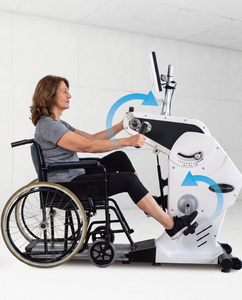 Electric Hand and Foot Pedal <b>Exerciser</b> Elliptical Machine Seated Pedal <b>Leg</b> <b>Exerciser</b> for Seniors Commercial Use with Touch Scree - Product Image 2