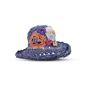 Chapeau en tricot fleuri pour promotions, casquette douce et élégante - Product Image 2