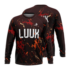 Camiseta Deportiva de Compresión de Manga Larga para Hombre, Camiseta Elástica para Gimnasio, para Correr, Entrenamiento, Ejercicio Físico - Product Image 6