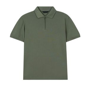 Nouveau design unisexe, polos à col demi-zip de couleur unie, vêtements de sport, personnalisez votre propre logo de marque, polo de qualité supérieure pour hommes - Product Image 2