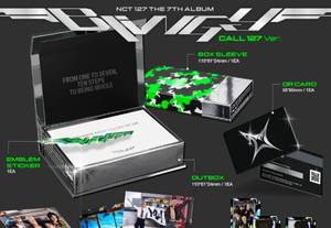 NCT 127 [BLINGY] CALL 127 Ver K-Pop Livre électronique (CD) Matériaux papier et plastique Coréen - Product Image 3