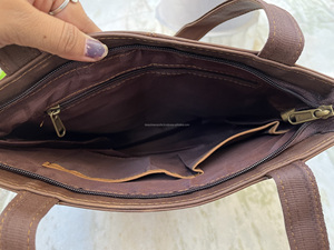 กระเป๋าโท้ทหนังของผู้หญิง,กระเป๋าสะพายไหล่หนังสัตว์มีสไตล์กระเป๋าช้อปปิ้ง - Product Image 6