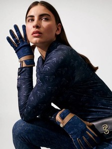 Gants d'équitation Apex Performance en cuir synthétique, confort et adhérence, fabrication OEM, fourniture sur mesure. - Product Image 5