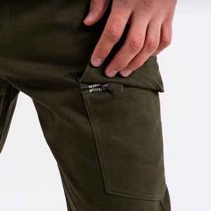 Pantalones Cargo Impermeables para Hombre, Pantalones Tácticos Color Oliva, Pantalones de Senderismo con Múltiples Bolsillos, Pantalones Cargo Negros de Alta Calidad para Hombre - Product Image 3