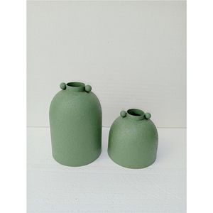 Wholesale Modern Matte Brown Metal <b>Vase</b> <b>Set</b> Nordic Decorative Flower Pot Luxury Iron Tabletop <b>Vase</b> for Home Wedding Hotel Decor - Product Image 5