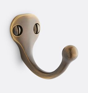 ตะขอแขวนทองเหลืองแข็งแรงทนทาน ตะขอเหล็ก อลูมิเนียม เหล็กกล้าอเนกประสงค์แบบกำหนดเอง สำหรับแขวนเสื้อผ้า สไตล์โมเดิร์น - Product Image 2