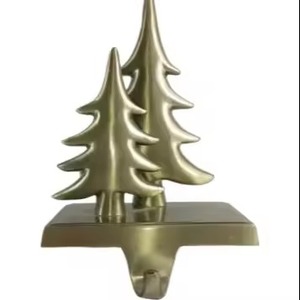 Premium <b>Stocking</b> Hanging Accessory Metal Craft for Elegant Christmas Decor - Product Image 3