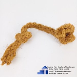 THANH TUNG THINH Best Seller Durable Eco-Friendly Non-Toxic Anti-Mold Coconut Fiber <b>Rope</b> For Pet Made in Vietnam - Product Image 3