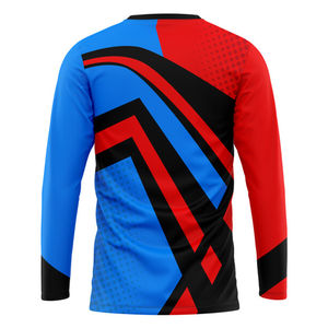 Jersey Sublimado Personalizado para Hombre al Mejor Precio, Talla Grande, Transpirable, de Secado Rápido, 100% Poliéster, Manga Larga, Correa Ajustable - Product Image 3