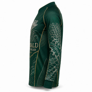 Camiseta de Pesca de Lujo para Hombre, Talla Grande, UPF 50+, Estampada, Manga Larga, Transpirable, de Malla, para Deportes al Aire Libre, con Diseño Personalizado - Product Image 3
