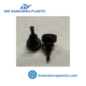 Silicone Manufacturer Molded Silicone Grommet Parts Custom <b>Rubber</b> Feet and Plugs for Automotive Sealing Black - Product Image 2