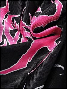 Shorts de Muay Thai Negros, Rosas y Blancos con Estampado por Sublimación, Secado Rápido, Ropa de Artes Marciales Mixtas, Unisex, Adulto, Corte Regular - Product Image 3