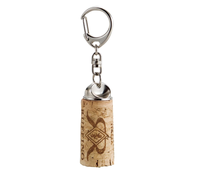 Porte-clés en plastique pour bouchon de bouteille - Cadeau pour les amateurs de vin - Outil de bar