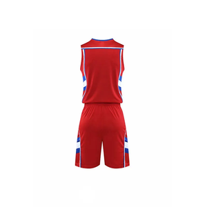 Ensemble de maillots de basket-ball pour hommes, très demandé, personnalisable, en polyester, avec logo imprimé, short de basket-ball d'été. - Product Image 6