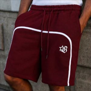 Shorts de sport 100% coton pour hommes, shorts d'entraînement pour hommes, shorts de fitness pour hommes, shorts d'entraînement pour hommes, shorts de streetwear pour hommes - Product Image 6