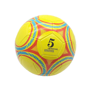 Balón de Fútbol Profesional para Partidos de Liga, Ligero, Personalizado, de Cuero PU Colorido, con Logotipo Personalizado, para Fabricantes OEM, MOQ Bajo - Product Image 4