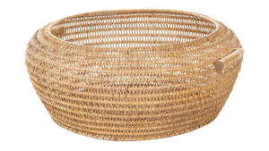Laundry <b>Rectangular</b> Rattan <b>Storage</b> <b>Basket</b> for Home Organization Natural Wicker Open <b>Basket</b> for Bedroom Living Room Shelf Closet - Product Image 4