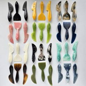 Hot Selling Luxury Resin <b>Cheese</b> Tool <b>Set</b> Modern <b>Cheese</b> Spreader Cutter Durable Eco-Friendly Portable Handheld for Home - Product Image 2