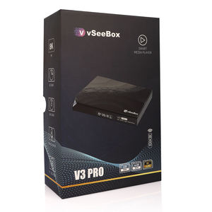 กล่องรับสัญญาณทีวีดิจิตอล Vseebox V3 Pro Smart Streaming Media Player ระบบ Android 11 รองรับความละเอียด 8K H.265 พร้อม wifi6 กล่องสมาร์ททีวี Ott  4GB 64GB  พร้อมรีโมทบลูทูธ - Product Image 1