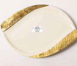 Bandejas Metálicas para Servir Alimentos y Chocolate, Vajilla Más Vendida, Utensilios de Cocina para el Hogar, Bandejas de la India - Product Image 4