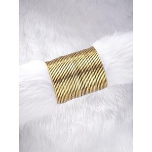 Conjunto de Brazaletes Clásicos con Diseño de Bola de Circonio y Chapado en Oro de 24K, Joyería de Boda para Mujer - Product Image 3