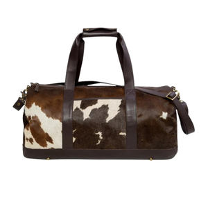 กระเป๋าเดินทางขนวัวแบบพับได้ ขนาดใหญ่ สำหรับเดินทางช่วงสุดสัปดาห์ เป็นมิตรกับสิ่งแวดล้อม รุ่นใหม่  รับสั่งทำพิเศษ - Product Image 4