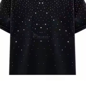 High Quality <b>Rhinestone</b> T Shirt Unisex Cotton Sparkling Crystal Casual Tee Fashion <b>Top</b> OEM Wholesale Supply - Product Image 6