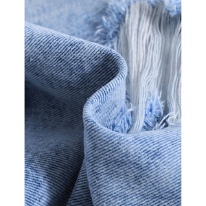 Custom Distressed Washed Denim Shorts <b>Hip</b> Hop Streetwear Harajuku American Style Heavyweight Acid Washed Denim Shorts <b>For</b> Men - Product Image 4