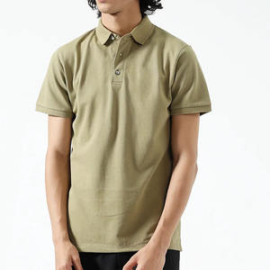 เสื้อเชิ้ตผู้ชายคุณภาพสูง สีพื้น ผ้าฝ้ายเจอร์ซีย์ถัก 100% ระบายอากาศ แห้งเร็ว ทรงเข้ารูป ปรับแต่งได้ ขายส่ง สำหรับฤดูร้อน - Product Image 4