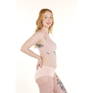 Sujetador Push-Up sin Costuras para Mujer, Copa 3/4, Tirantes Ajustables, Espalda en Y, Color Sólido, Transpirable, Tejido de Spandex/Nylon, Lavable a Máquina - Product Image 3