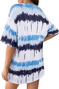 T-shirts décontractés pour femmes, coupe slim, manches courtes, col rond, 100% coton, respirants, séchage rapide, écologiques, unis, été - Product Image 3
