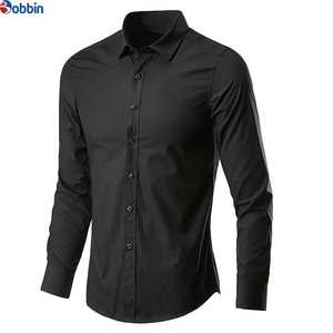 Camisas Casuales para Hombre Hechas a Medida con Material 100% Algodón, Diseño Superior, Camisa de Negocios de Manga Larga para Hombre, Camisa Formal de Lujo para Hombre - Product Image 1